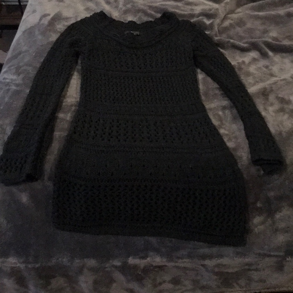Women’s Black BCBG Maxazria sweater dress, Medium